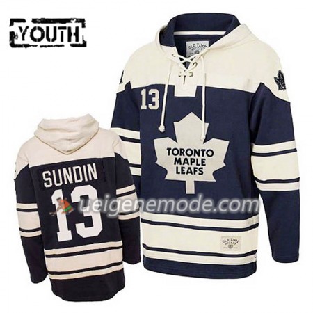 Kinder Eishockey Toronto Maple Leafs Mats Sundin 13 Blau Sawyer Hooded Sweatshirt